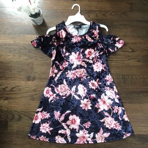 Ally B Girls Peek a book floral dress